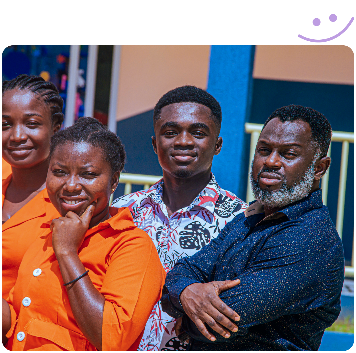 Group of teachers smiling